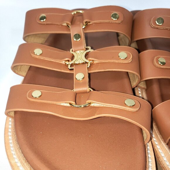 CELINE - TIPPI SLIDE in CALFSKIN - Picture 8 of 14